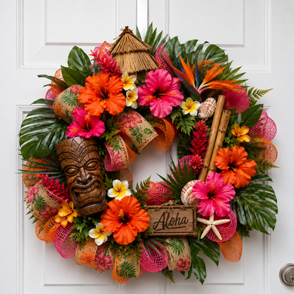 Mahalo Wreath