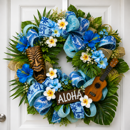 Mahalo Wreath